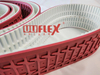 حزام ناقل مطاطي Uliflex لآلة نقل الزجاج