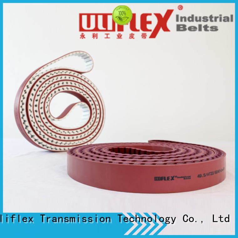 Uliflex synchronous belt factory for engine running